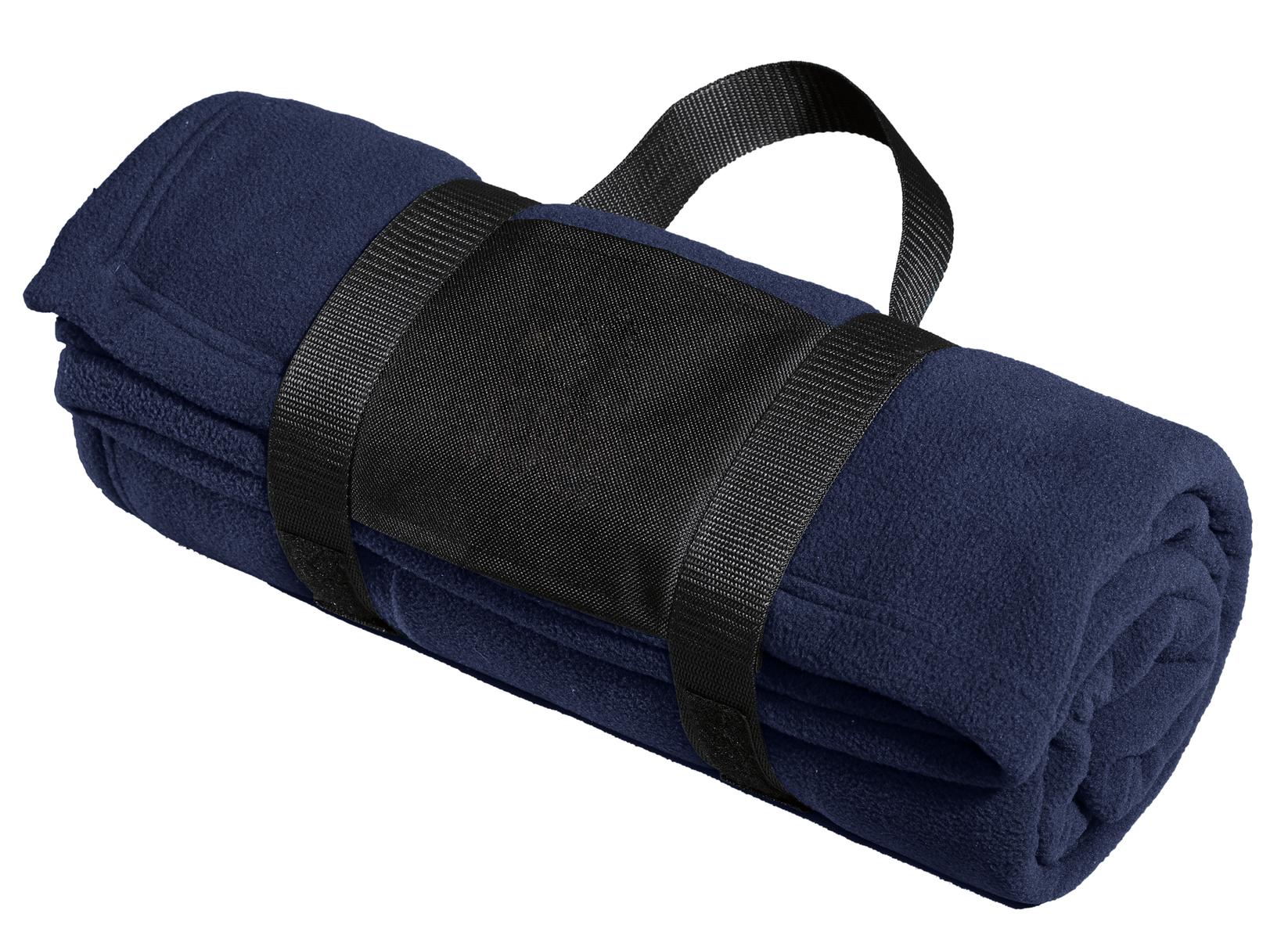 Port Authority® Fleece Blanket with Carrying Strap BP20