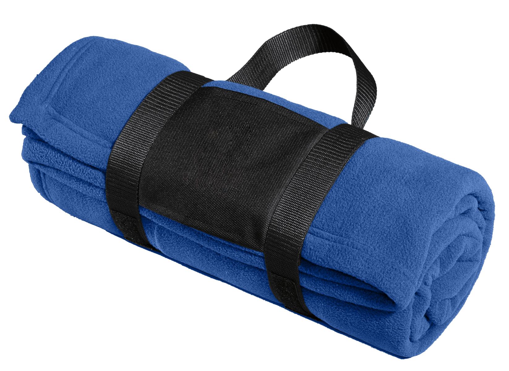 Port Authority® Fleece Blanket with Carrying Strap BP20
