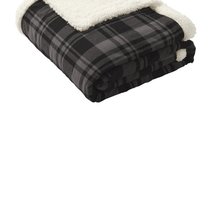 Port Authority  ® Flannel Sherpa Blanket. BP43