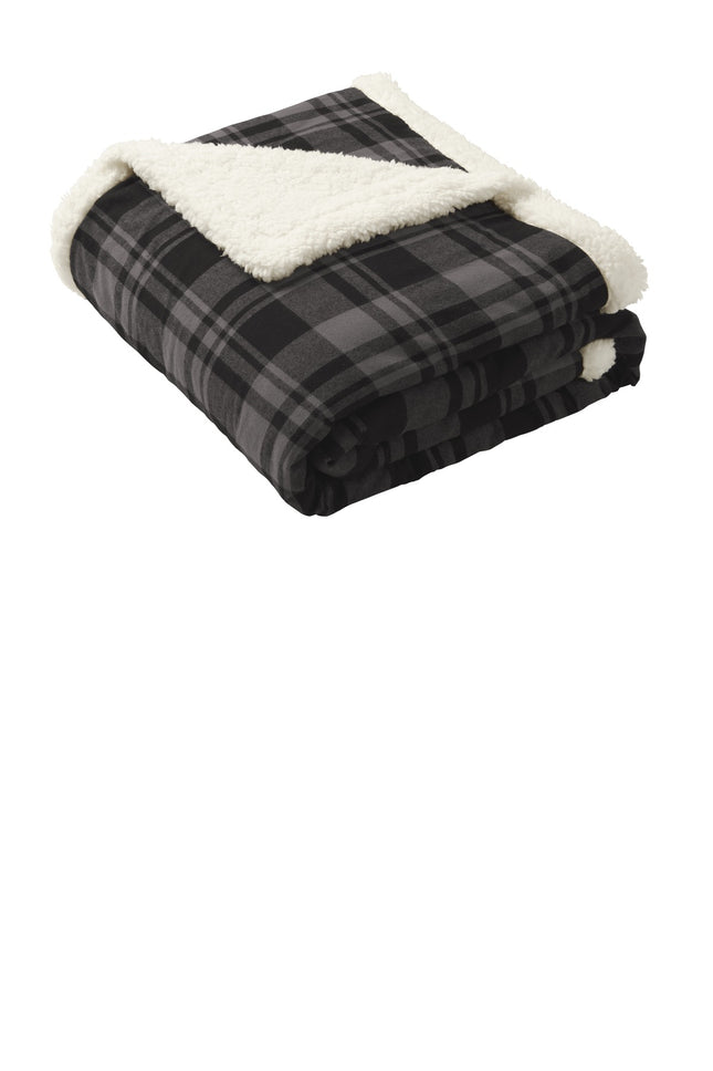 Port Authority  ® Flannel Sherpa Blanket. BP43