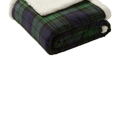 Port Authority  ® Flannel Sherpa Blanket. BP43