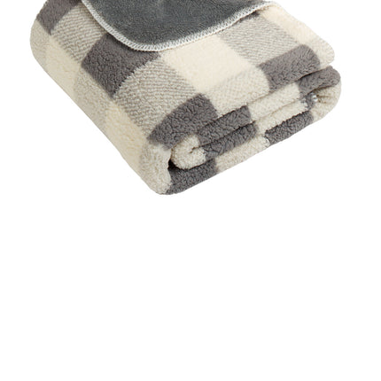 Port Authority ® Double-Sided Sherpa/Plush Blanket BP48