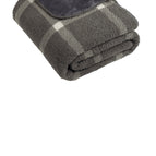 Marshmallow/ Grey Window Pane / OSFA