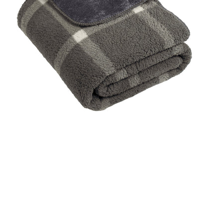 Port Authority ® Double-Sided Sherpa/Plush Blanket BP48