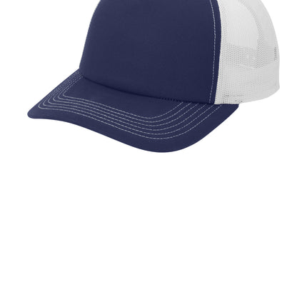 Port Authority ® Low-Profile Snapback 5-Panel Trucker Cap C115LP