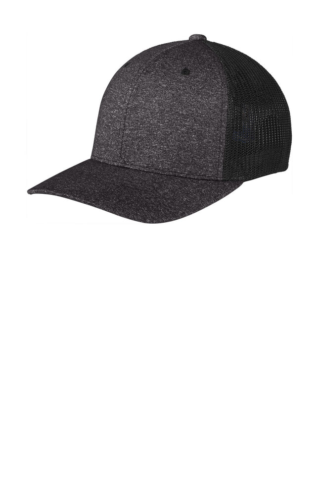 Port Authority  ® Flexfit  ® Melange Mesh Back Trucker Cap C302