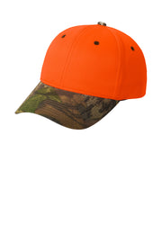 Port Authority® Enhanced Visibility Cap with Camo Brim C804