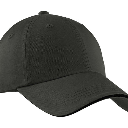 Port Authority ® Sandwich Bill Cap with Striped Closure.  C830