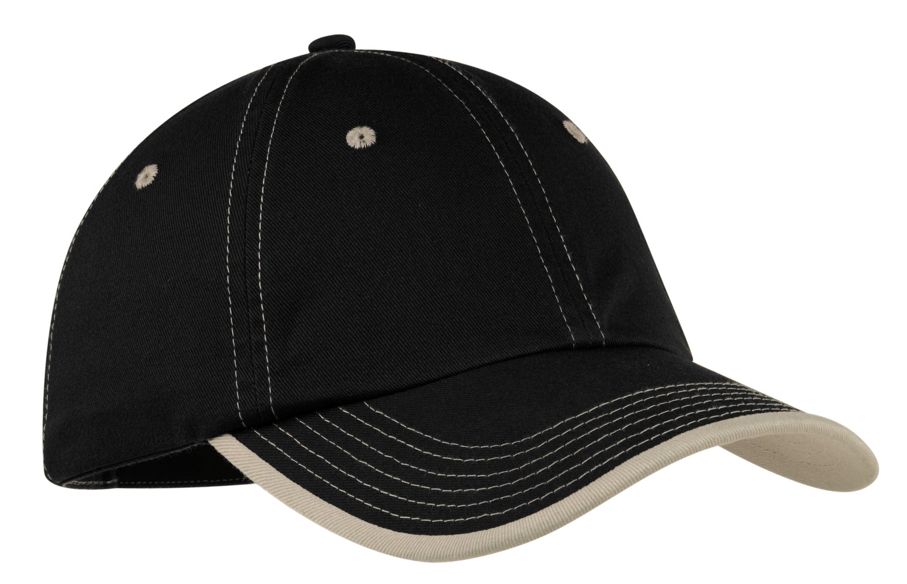 Port Authority® Vintage Washed Contrast Stitch Cap C835