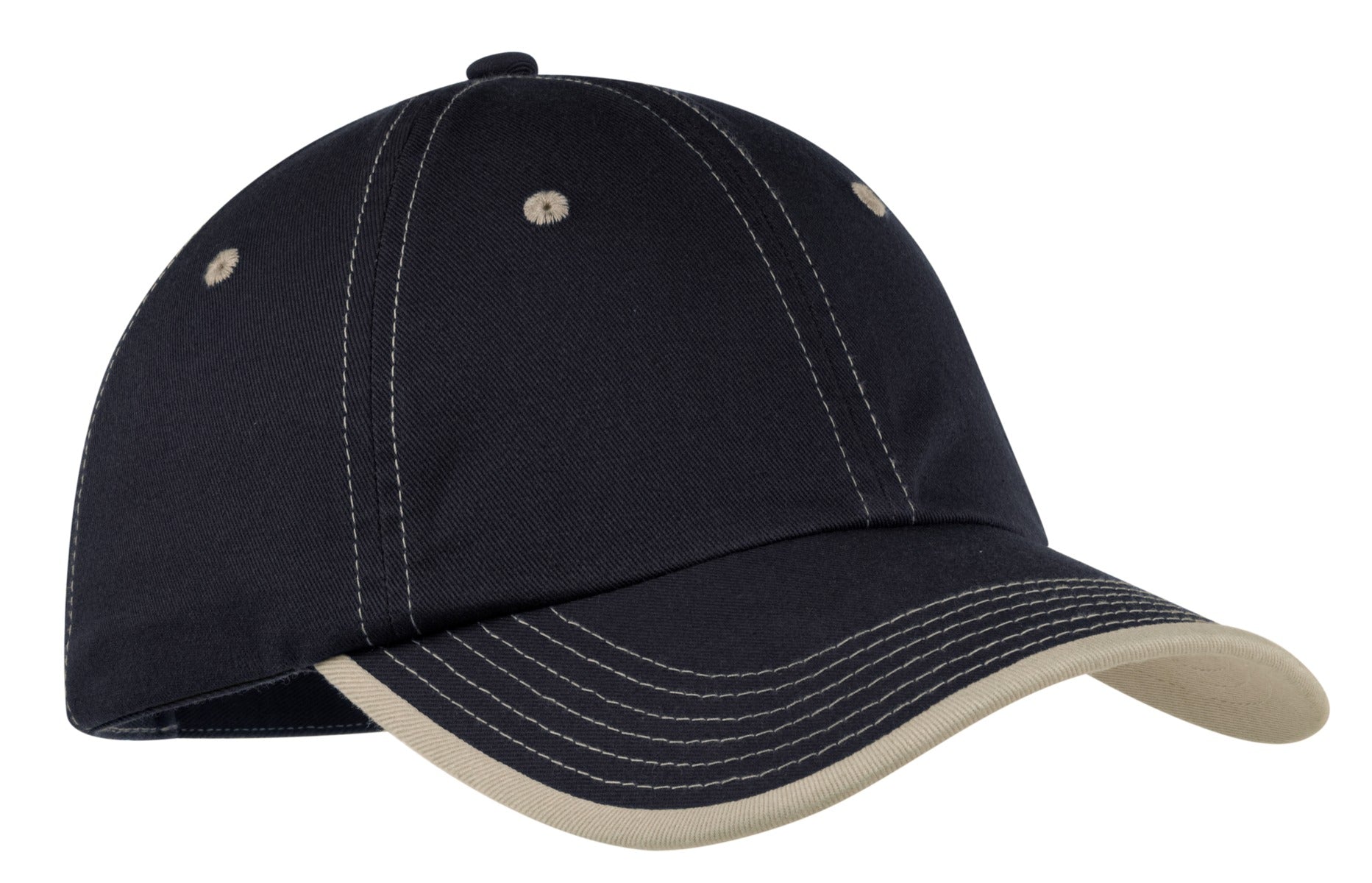 Port Authority® Vintage Washed Contrast Stitch Cap C835