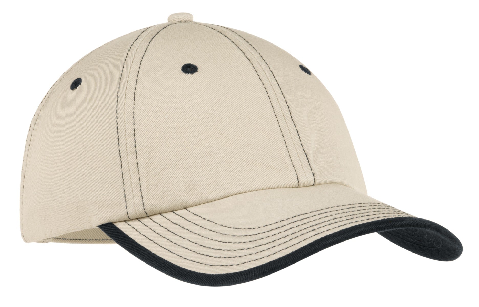 Port Authority® Vintage Washed Contrast Stitch Cap C835