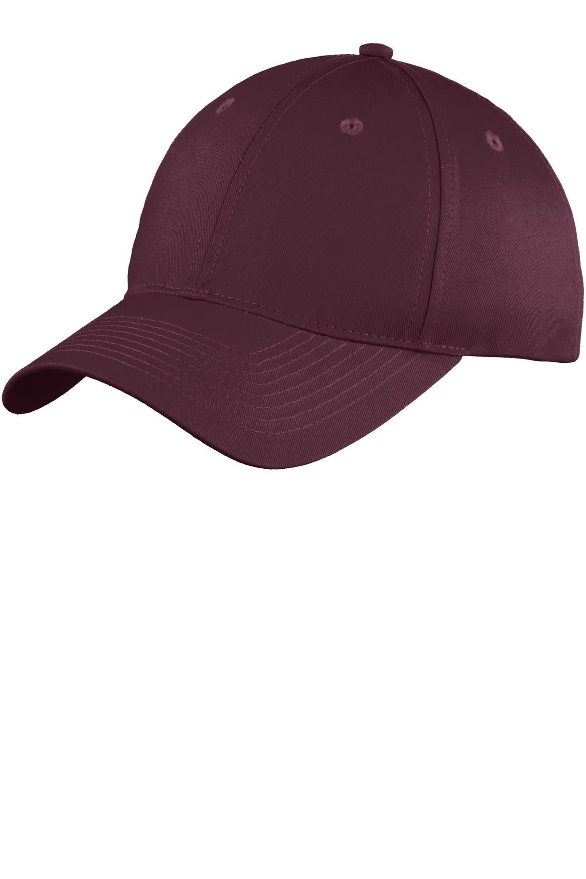 Port Authority® Six-Panel Unstructured Twill Cap C914