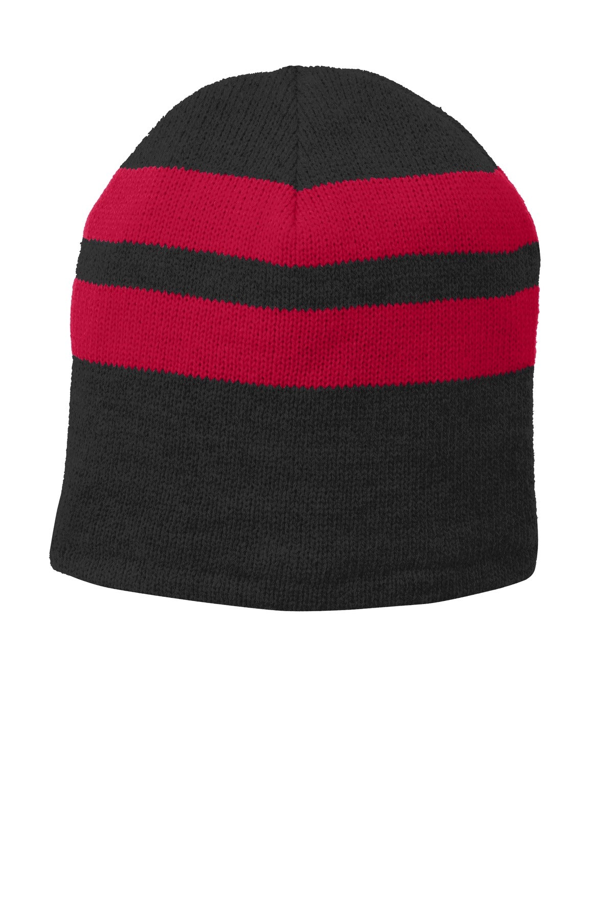 Port Authority® Fleece-Lined Striped Beanie Cap C922