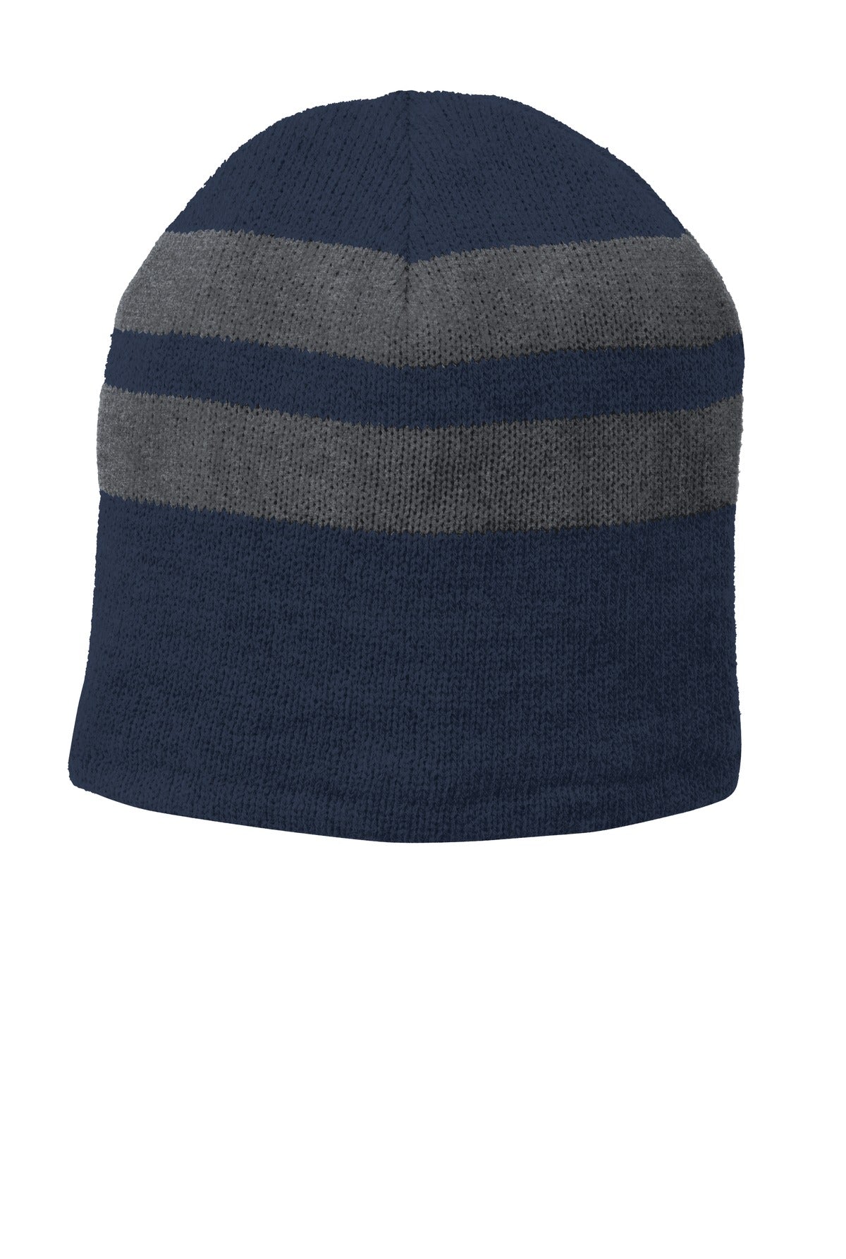 Port Authority® Fleece-Lined Striped Beanie Cap C922