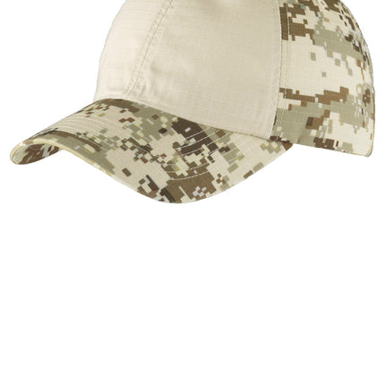 Port Authority ® Colorblock Digital Ripstop Camouflage Cap. C926