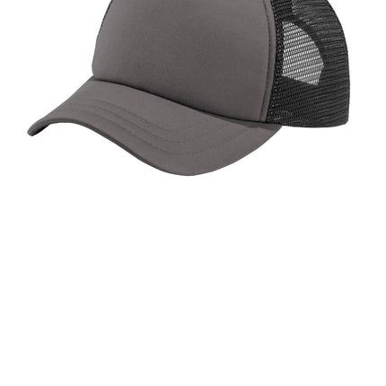 Port Authority  ® 5-Panel Twill Foam Trucker Cap. C936