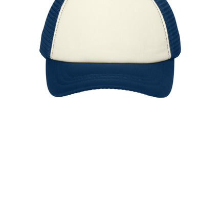 Port Authority  ® 5-Panel Twill Foam Trucker Cap. C936
