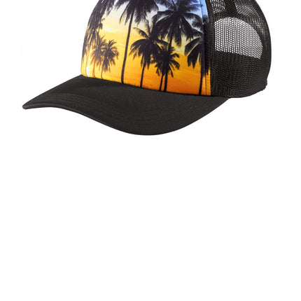Port Authority  ® Photo Real Snapback Trucker Cap C950