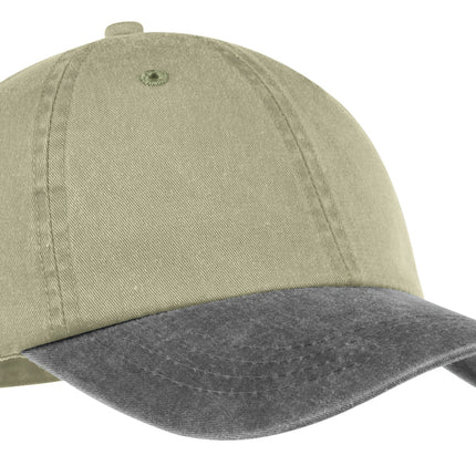 Port & Company ® -Two-Tone Pigment-Dyed Cap.  CP83