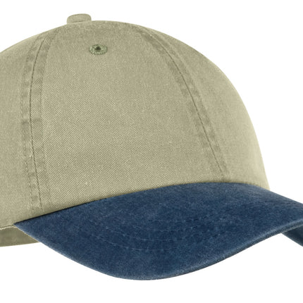 Port & Company ® -Two-Tone Pigment-Dyed Cap.  CP83