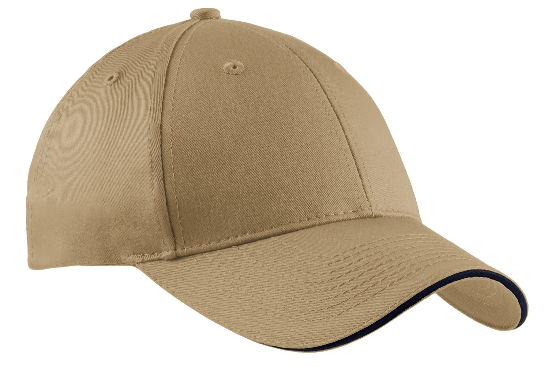 Port Authority® Cotton Twill Sandwich Bill Cap CP85