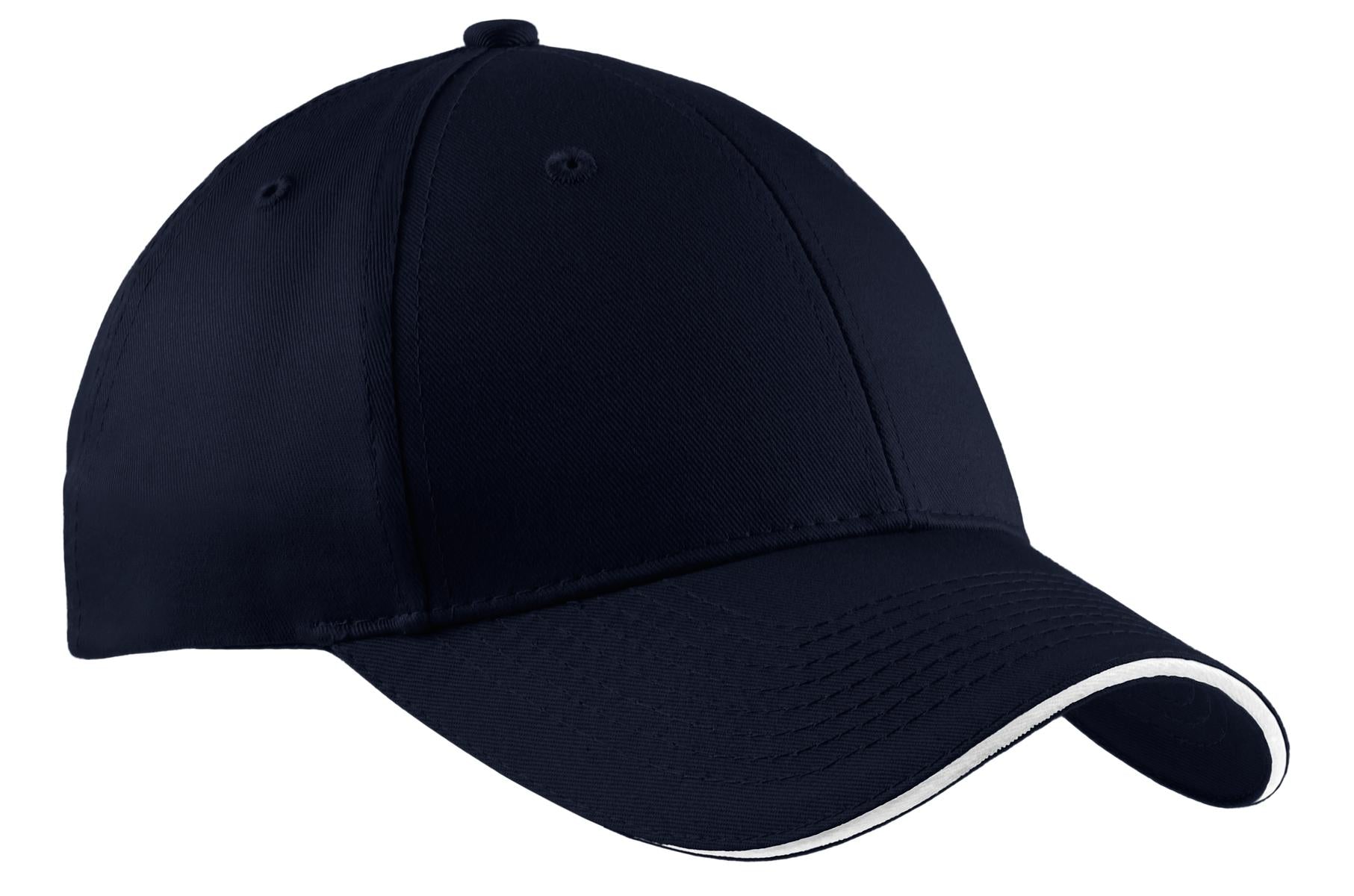 Port Authority® Cotton Twill Sandwich Bill Cap CP85