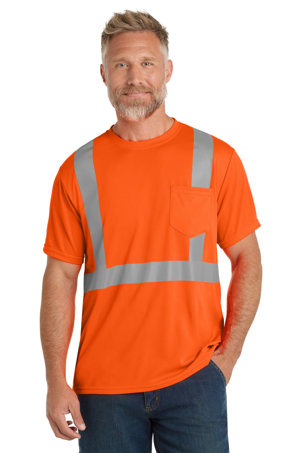 CornerStone ® ANSI 107 Class 2 Mesh Tee CS200