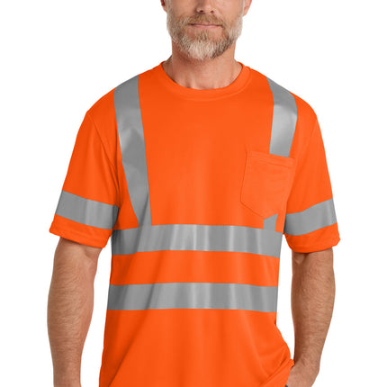 CornerStone  ® ANSI 107 Class 3 Mesh Long Sleeve Tee. CS203