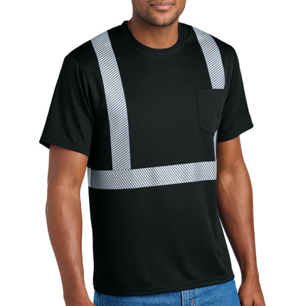 CornerStone ® Enhanced Visibility Segmented Tape Tee CS206