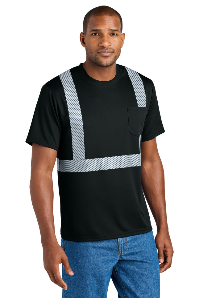 CornerStone ® Enhanced Visibility Segmented Tape Tee CS206