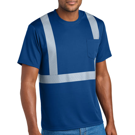 CornerStone ® Enhanced Visibility Segmented Tape Tee CS206