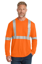 CornerStone® ANSI 107 Class 2 Long Sleeve Safety T-Shirt CS401LS