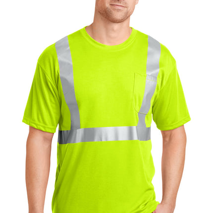 CornerStone ® - ANSI 107 Class 2 Safety T-Shirt.  CS401