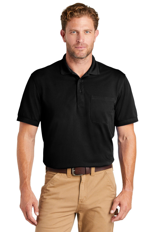 CornerStone  ® Industrial Snag-Proof Pique Pocket Polo. CS4020P