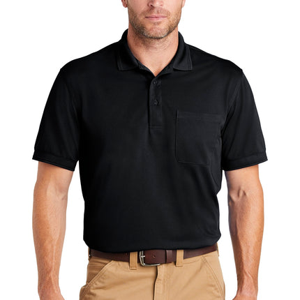 CornerStone  ® Industrial Snag-Proof Pique Pocket Polo. CS4020P