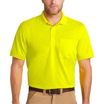 CornerStone  ® Industrial Snag-Proof Pique Pocket Polo. CS4020P
