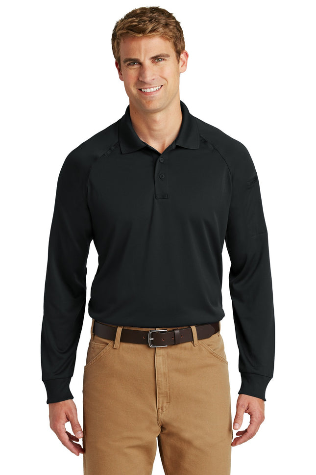 CornerStone ® - Select Long Sleeve Snag-Proof Tactical Polo. CS410LS