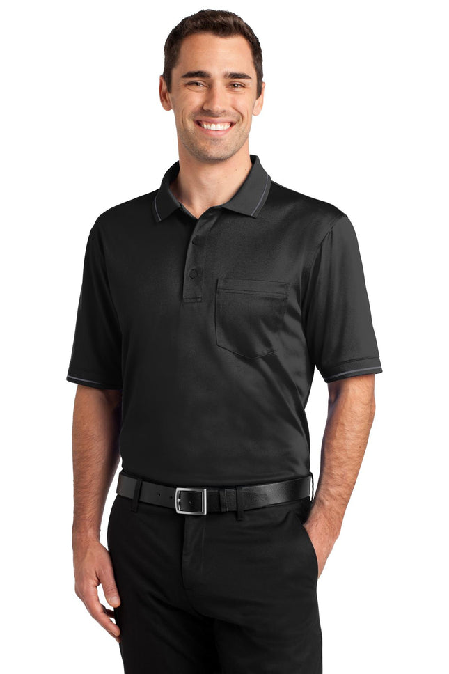 CornerStone ® Select Snag-Proof Tipped Pocket Polo. CS415