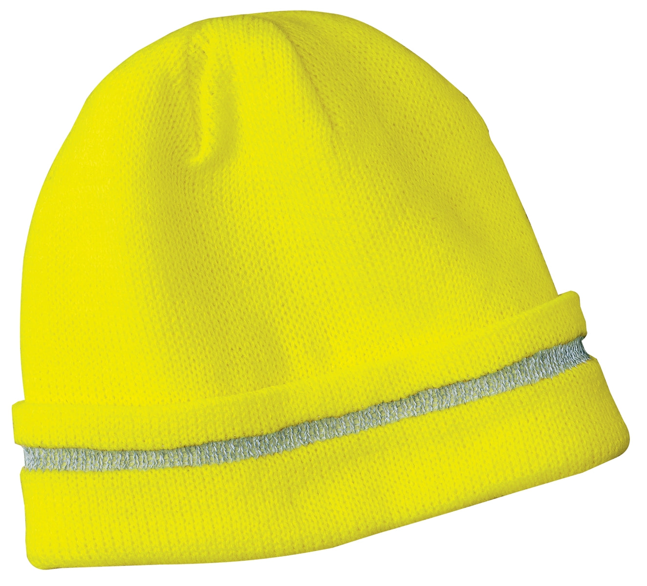 CornerStone® - Enhanced Visibility Beanie with Reflective Stripe CS800