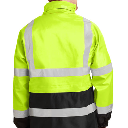 CornerStone ® - ANSI 107 Class 3 Long Sleeve Snag-Resistant Reflective T-Shirt. CS409