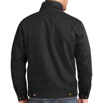 CornerStone ® Washed Duck Cloth Flannel-Lined Work Jacket. CSJ40