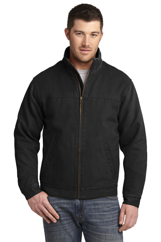 CornerStone ® Washed Duck Cloth Flannel-Lined Work Jacket. CSJ40