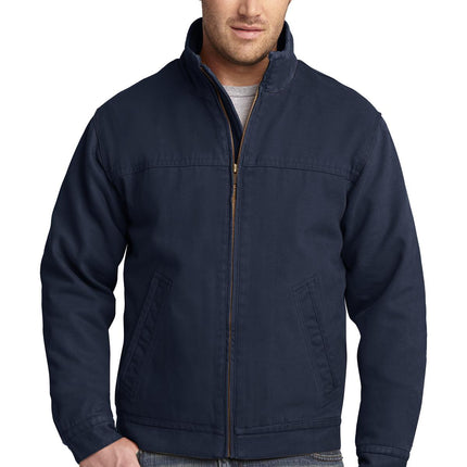 CornerStone ® Washed Duck Cloth Flannel-Lined Work Jacket. CSJ40