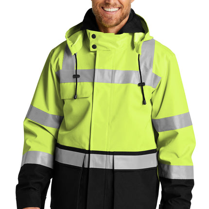 CornerStone ® ANSI 107 Class 3 Economy Waterproof Insulated Bomber Jacket CSJ500