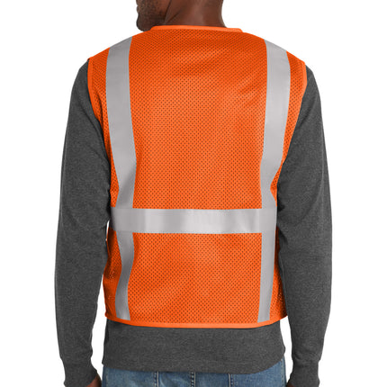 CornerStone  ® ANSI 107 Class 2 Mesh Long Sleeve Tee. CS201