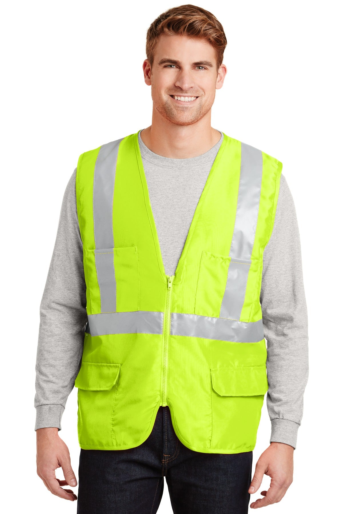 CornerStone® - ANSI 107 Class 2 Mesh Back Safety Vest CSV405