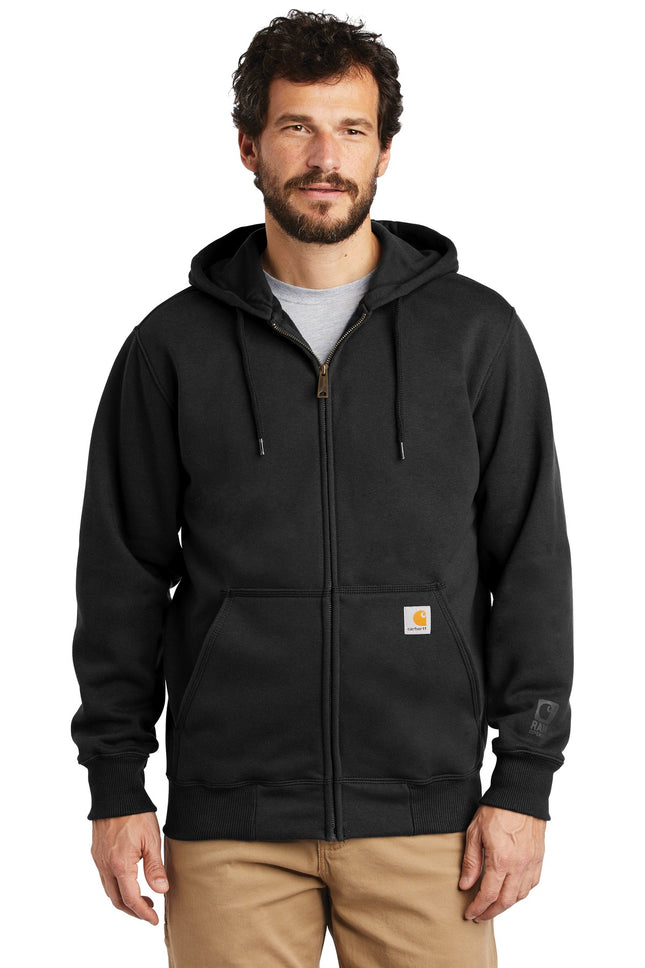 Carhartt  ® Rain Defender  ® Paxton Heavyweight Hooded Zip-Front Sweatshirt. CT100614