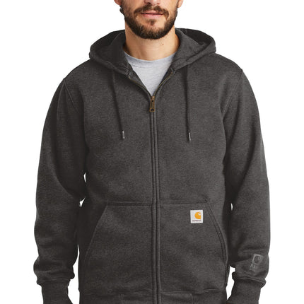Carhartt  ® Rain Defender  ® Paxton Heavyweight Hooded Zip-Front Sweatshirt. CT100614