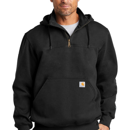 Carhartt  ® Rain Defender  ® Paxton Heavyweight Hooded Zip Mock Sweatshirt. CT100617