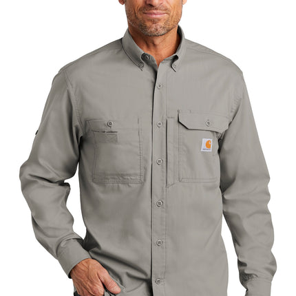 Carhartt Force  ® Ridgefield Solid Long Sleeve Shirt. CT102418